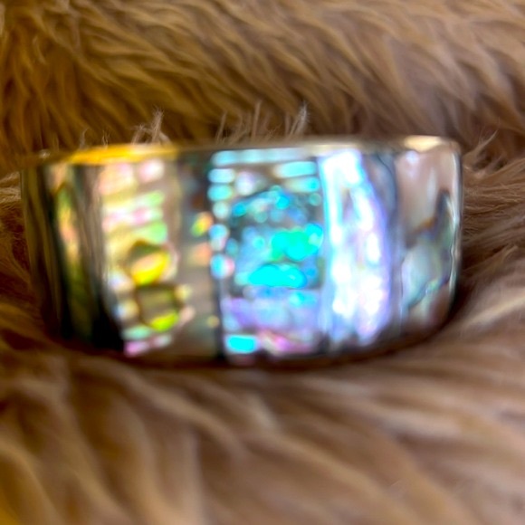 Vintage Mexican Alpaca Cuff Bracelet - Picture 4 of 13